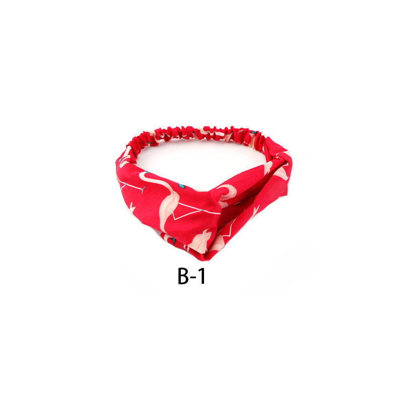 Wholesale Fabric Cross Hair Tie
